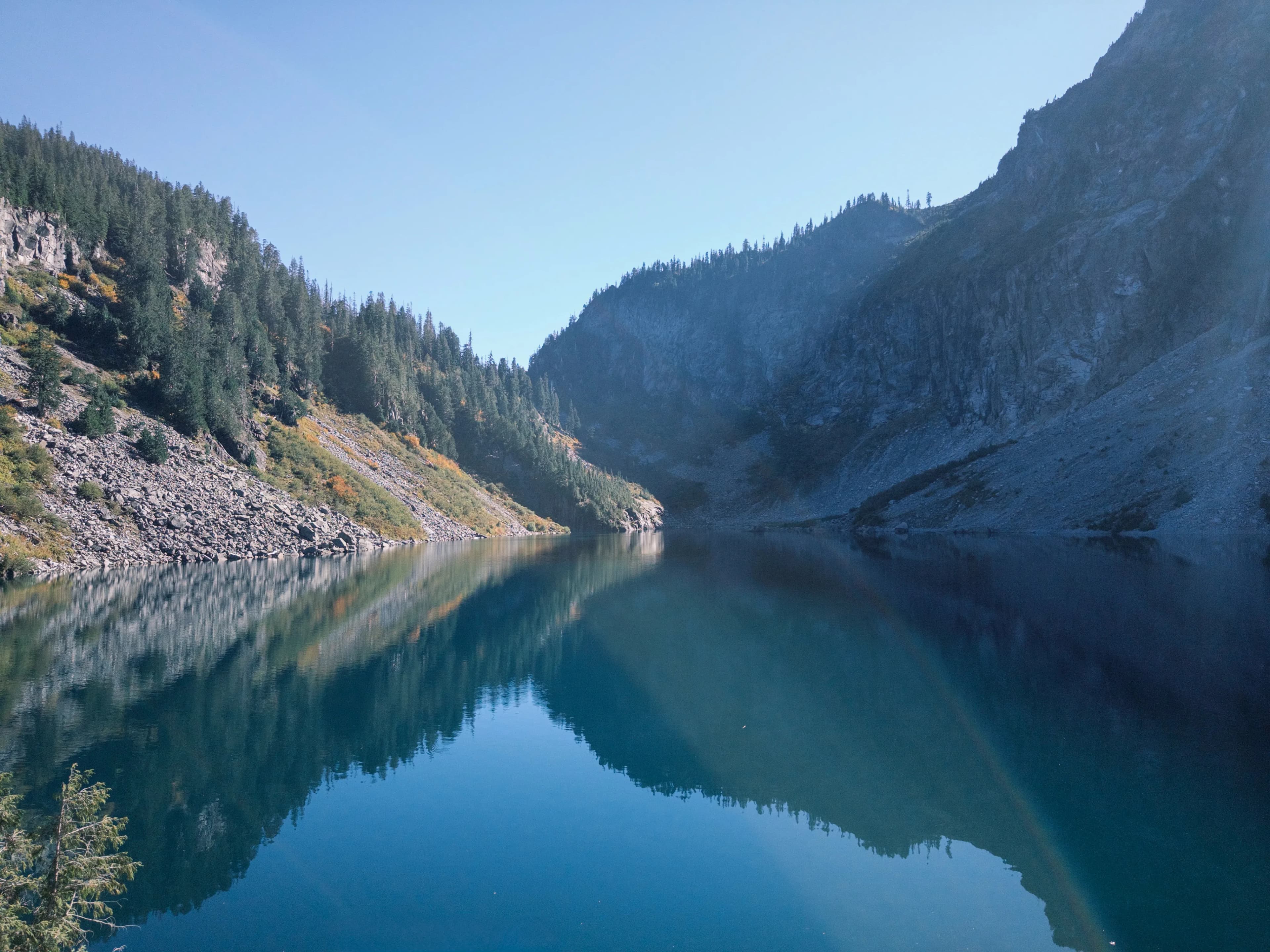 Alpine lake Serene