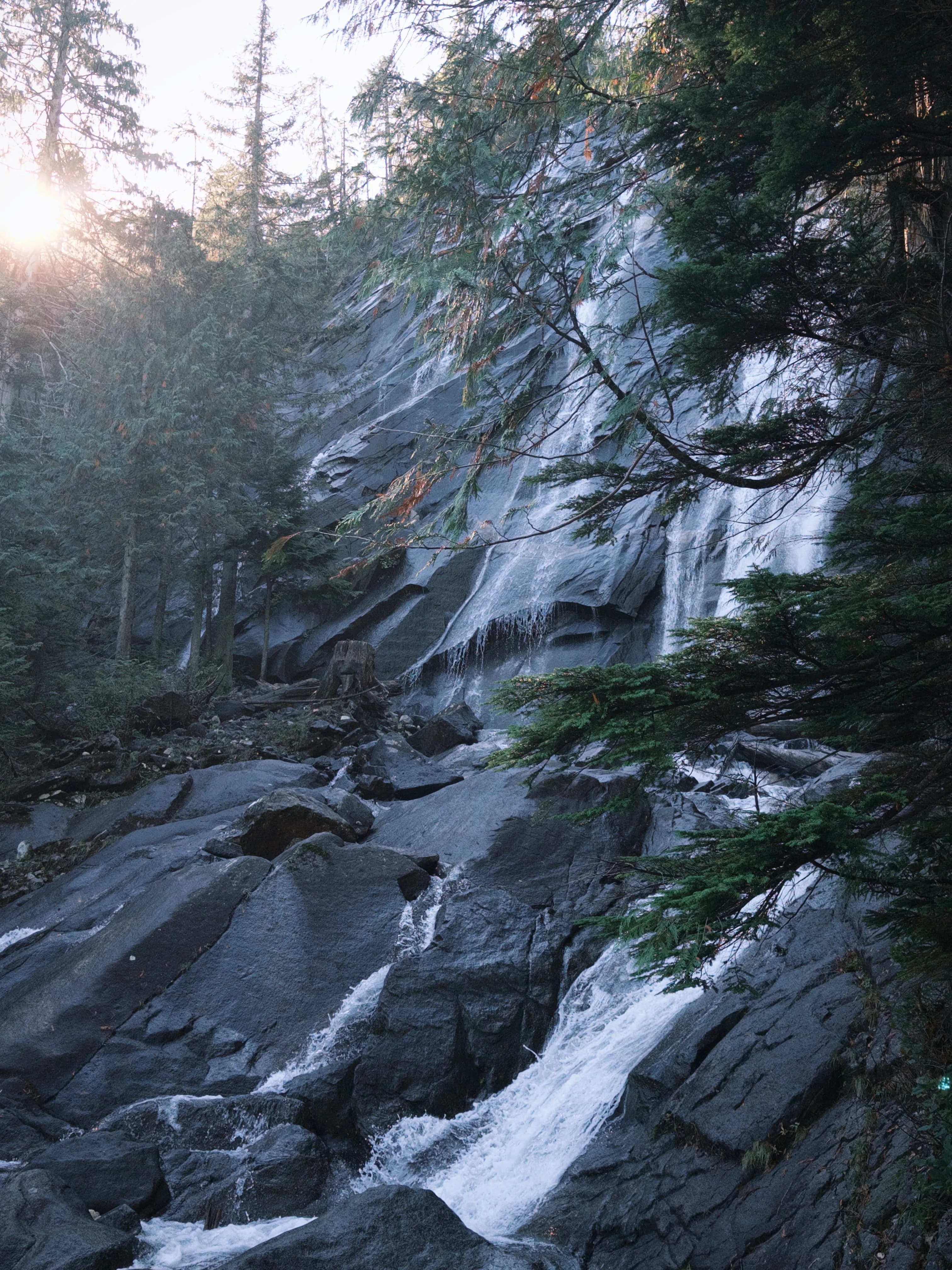 Waterfall in the woods